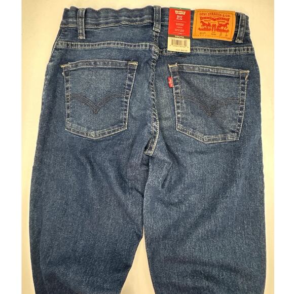 Levi’s Boys 511 Slim Jeans Size 14 Reg Adjustable Waistband Stretch NWT - Picture 6 of 6